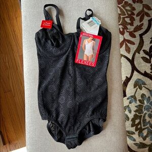 Flexees Black Shapewear for a Flawless Fit